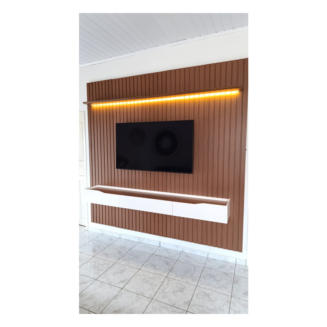 Painel para TV com Iluminação LED