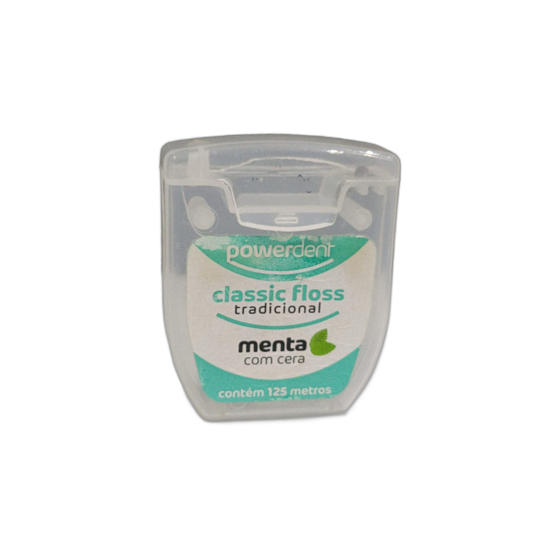 Fio Dental Powerdent com Sabor de Menta