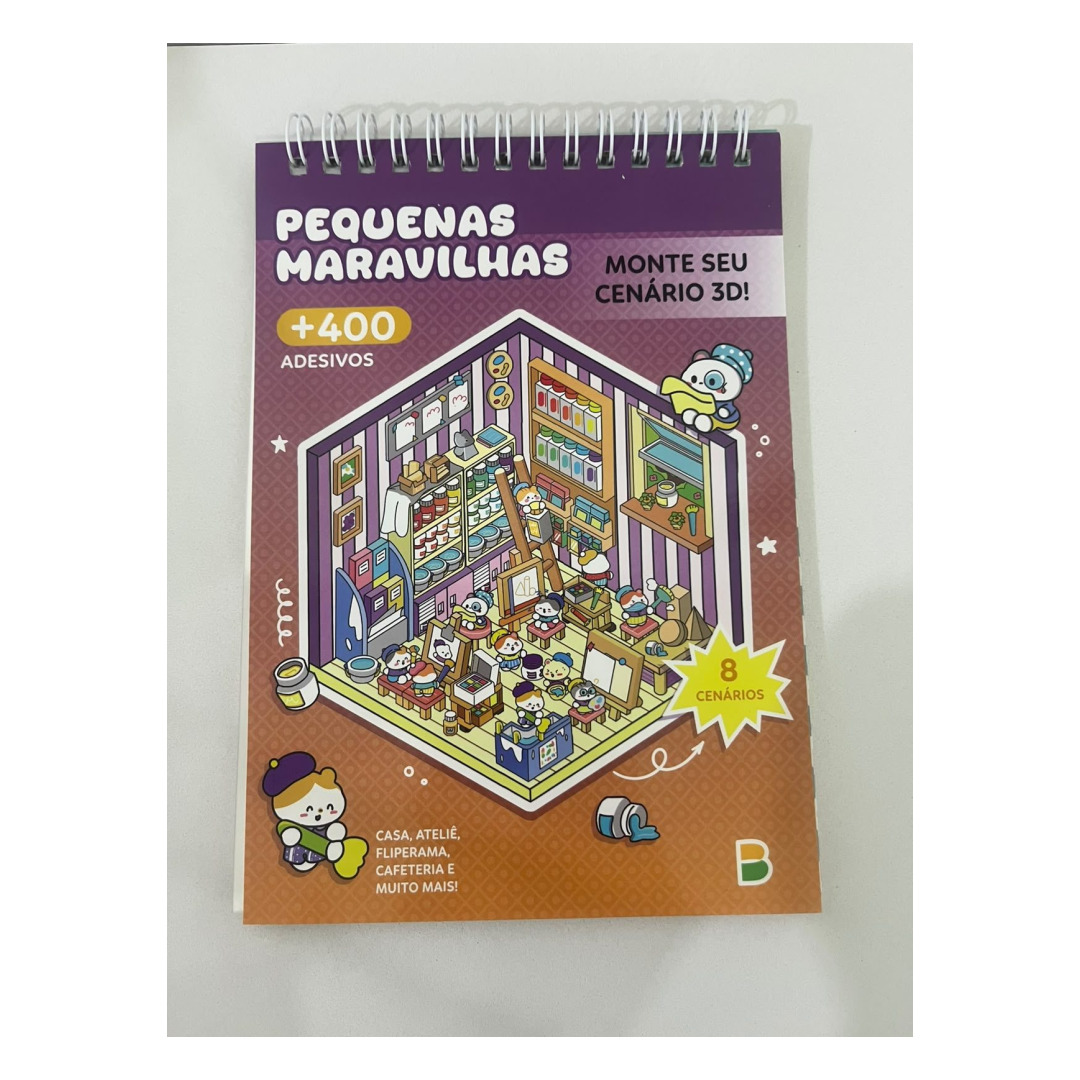 Pequenas Maravilhas - Monte Seu Cenário 3D! +400 Adesivos