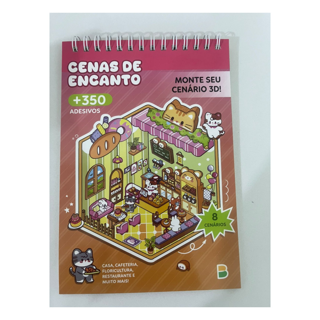 Cenas de Encanto - Monte Seu Cenário 3D com +350 Adesivos