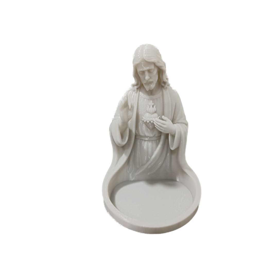 Bandeja Decorativa Jesus Sagrado Coração em 3D